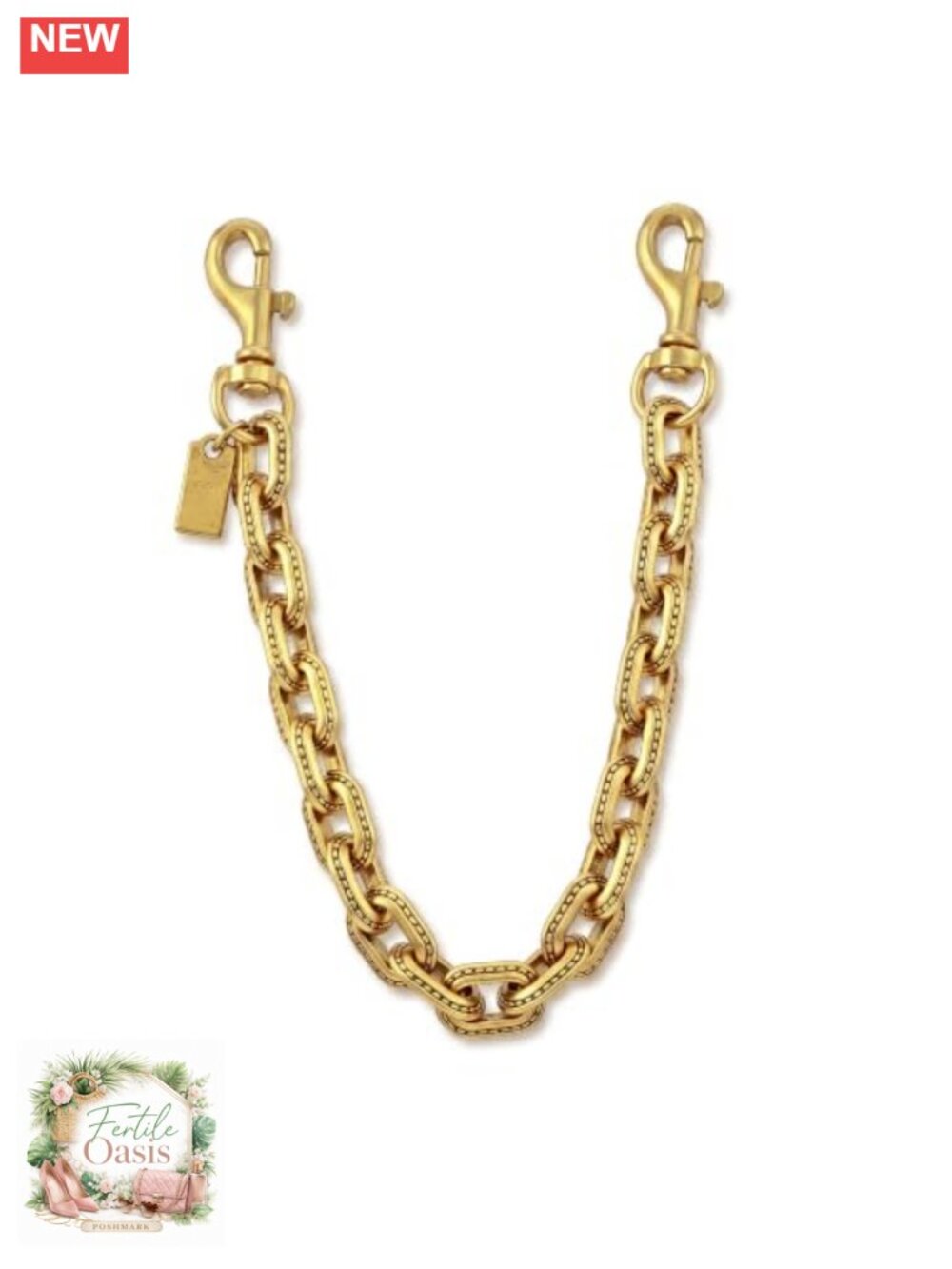 Handbag Extender Chain Charm Tote Purse Strap Decorative Keychain Zinc Alloy